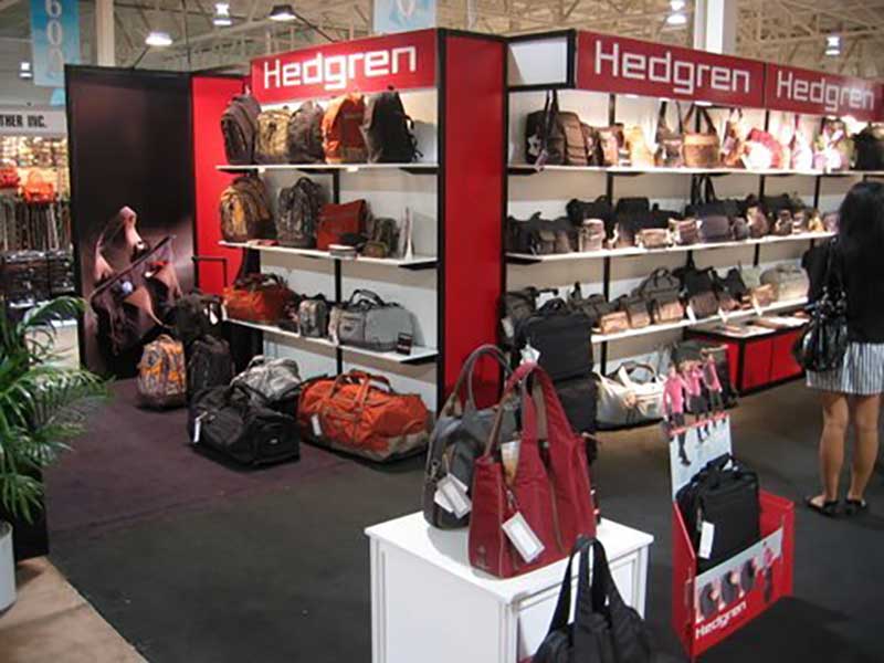 Custom booth installation