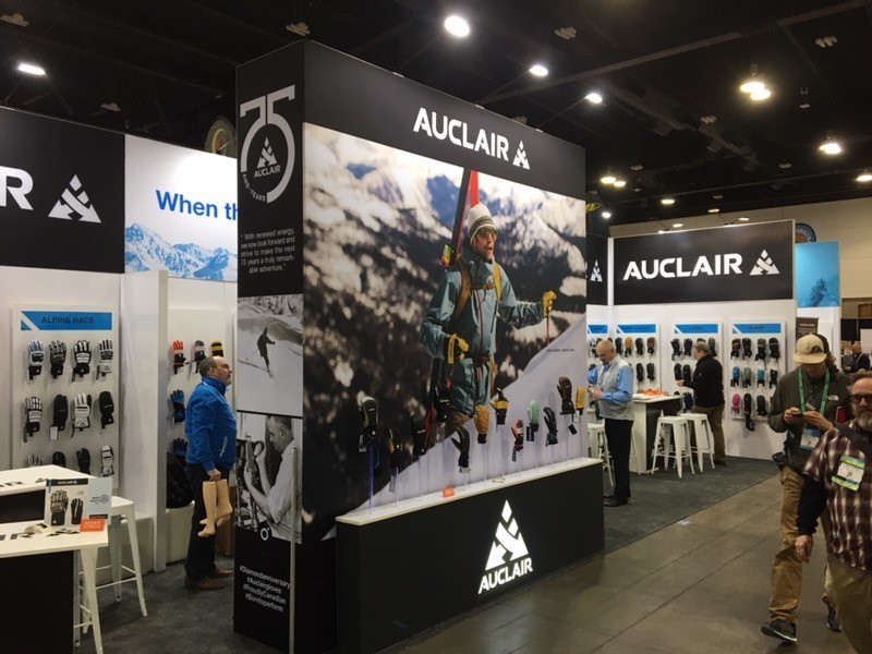 Auclair design rental booth